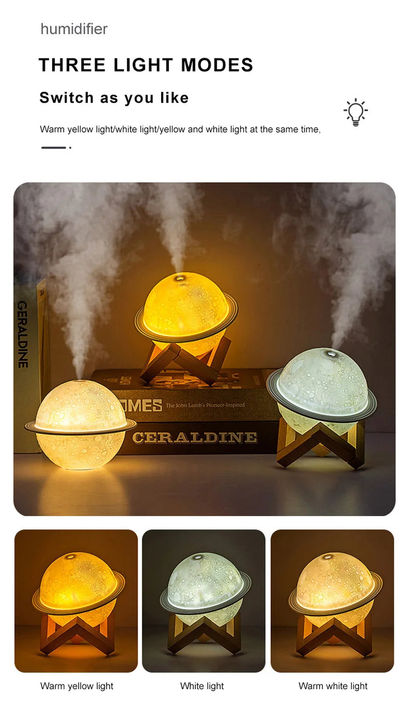 Humidificador Planet,8h de duración